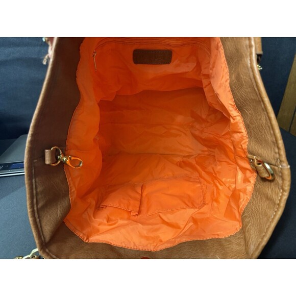 BollyDoll Summer Peacock Purse Beach 2000s Faux Leather Accents Artsy - Picture 13 of 15